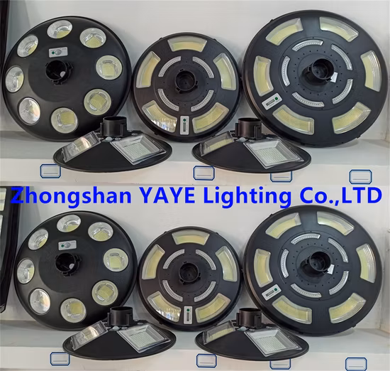 Yaye ホットセル CE/RoHS 100W/200W/250W/300W/400W/500W/600W/800W/1000W/1500W/ COB SMD 統合 IP67 屋外ソーラー LED 街路灯、21 年間生産